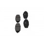 KBP-1002 KAVO PARTS Комплект гальмівних колодок дисковий гальм