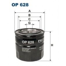OP 628 FILTRON Масляний фільтр
