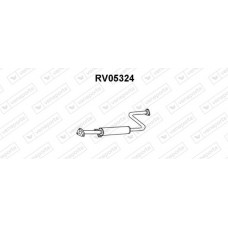 RV05324 VENEPORTE Предглушник вихлопних газів