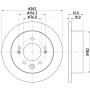 MDC2373 MINTEX Гальмівний диск