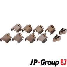 1263650310 JP GROUP Комплектуючі колодки дискового гальма