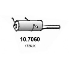 10.7060 ASSO Глушник вихлопних газів кінцевий