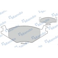 MBF015069 MANDO Комплект гальмівних колодок дисковий гальм