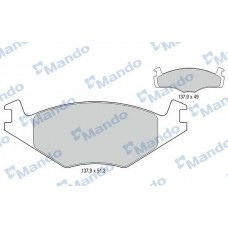 MBF015069 MANDO Комплект гальмівних колодок дисковий гальм