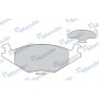 MBF015069 MANDO Комплект гальмівних колодок дисковий гальм