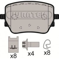 JCP8592 JURATEK Комплект гальмівних колодок дисковий гальм