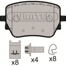 JCP8592 JURATEK Комплект гальмівних колодок дисковий гальм