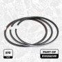 R1012500VR1 ET ENGINETEAM Комплект поршневих кілець