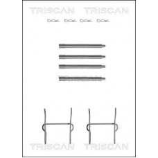 8105 281590 TRISCAN Комплектуючі колодки дискового гальма