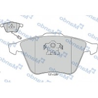 MBF015373 MANDO КомплеК т гальмівних колодок, дискове гальмо
