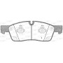 BPA1430.02 OPEN PARTS Комплект гальмівних колодок дисковий гальм