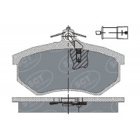SP 199 PR SCT - MANNOL Комплект гальмівних колодок дисковий гальм