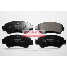 DBP1399 DYNAMATRIX Комплект гальмівних колодок дисковий гальм