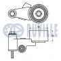 541362 RUVILLE Натяжний ролик ремінь ГРМ