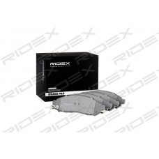 402B0303 RIDEX КомплеК т гальмівних колодок, дискове гальмо