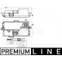ABR 68 000P MAHLE Регулятор, Вентилятор салону