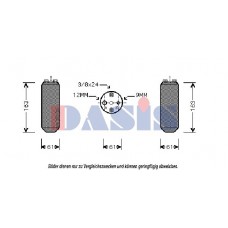 800266N AKS DASIS Осушувач кондиціонера