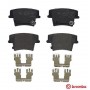 P 11 040 BREMBO Комплект гальмівних колодок дисковий гальм