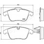 PA-0340AF JAPANPARTS Комплект гальмівних колодок дисковий гальм