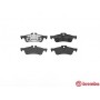 P 06 032 BREMBO Комплект гальмівних колодок дисковий гальм