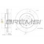 CD7387S BREMSI Гальмівний диск