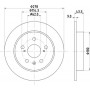 8DD 355 123-021 HELLA PAGID Гальмівний диск