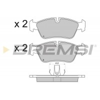 BP2745 BREMSI Комплект гальмівних колодок дисковий гальм