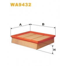 WA9432 WIX FILTERS Повітряний фільтр