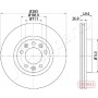 DI-0634C JAPANPARTS Гальмівний диск