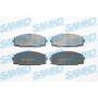 5SP577 SAMKO Комплект гальмівних колодок дисковий гальм