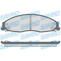 5SP1704 SAMKO Комплект гальмівних колодок дисковий гальм