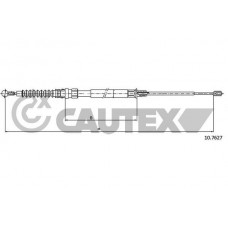 763050 CAUTEX Тросик, cтояночный тормоз