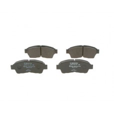 0 986 495 257 BOSCH Комплект гальмівних колодок дисковий гальм