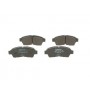 0 986 495 257 BOSCH Комплект гальмівних колодок дисковий гальм