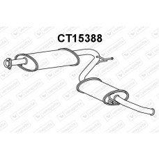 CT15388 VENEPORTE Глушник вихлопних газів кінцевий