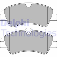 LP2662 DELPHI Комплект гальмівних колодок дисковий гальм
