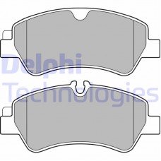 LP2662 DELPHI Комплект гальмівних колодок дисковий гальм