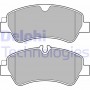 LP2662 DELPHI Комплект гальмівних колодок дисковий гальм