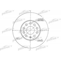 PBD4295 PATRON Гальмівний диск