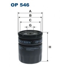 OP 546 FILTRON Масляний фільтр