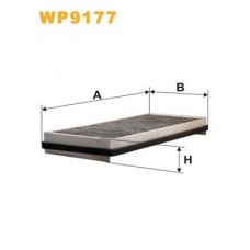 WP9177 WIX FILTERS Фільтр повітря у внутрішньому просторі