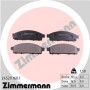 24529.160.1 ZIMMERMANN Комплект гальмівних колодок дисковий гальм