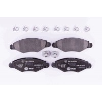 8DB 355 009-411 HELLA PAGID Комплект гальмівних колодок дисковий гальм