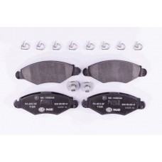 8DB 355 009-411 HELLA PAGID Комплект гальмівних колодок дисковий гальм