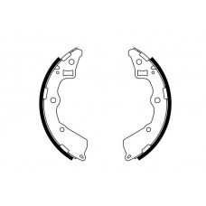 0 986 487 757 BOSCH Комплект гальмівних колодок