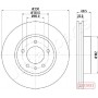 DI-0957C JAPANPARTS Гальмівний диск