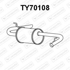 TY70108 VENEPORTE Глушник вихлопних газів кінцевий
