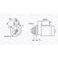 063721057010 MAGNETI MARELLI Стартер