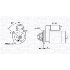 063721057010 MAGNETI MARELLI Стартер