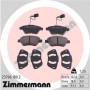 23706.180.2 ZIMMERMANN Комплект гальмівних колодок дисковий гальм